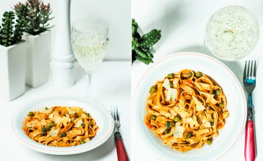 Pyszne spaghetti z kaparami - łatwy przepis na wyjątkowe danie